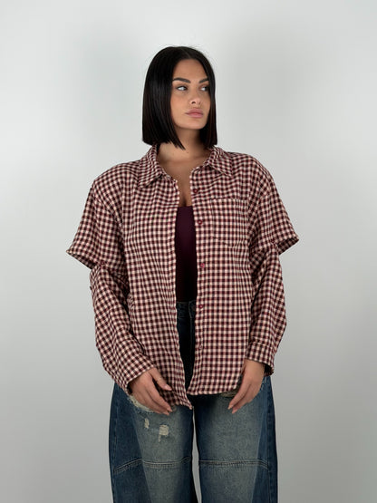 Camicia Quadri con spalline