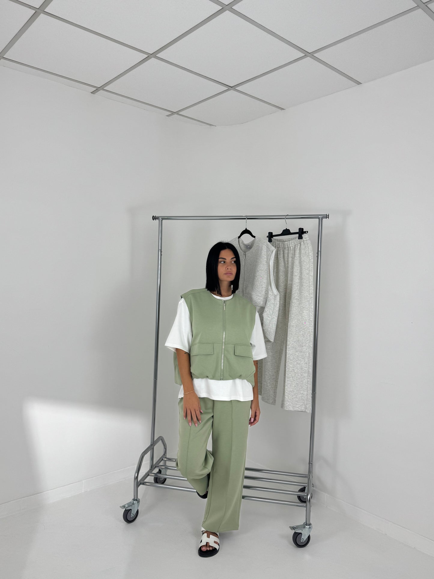 Tuta coordinato gilet