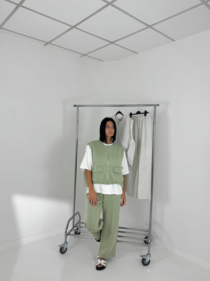Tuta coordinato gilet