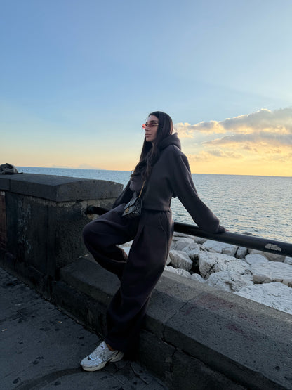 Tuta JustWest cappuccio