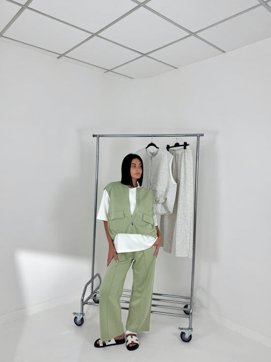 Tuta coordinato gilet