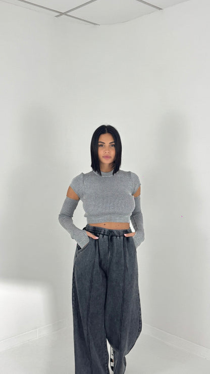 Pantalone Tuta Palazzo