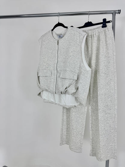 Tuta coordinato gilet