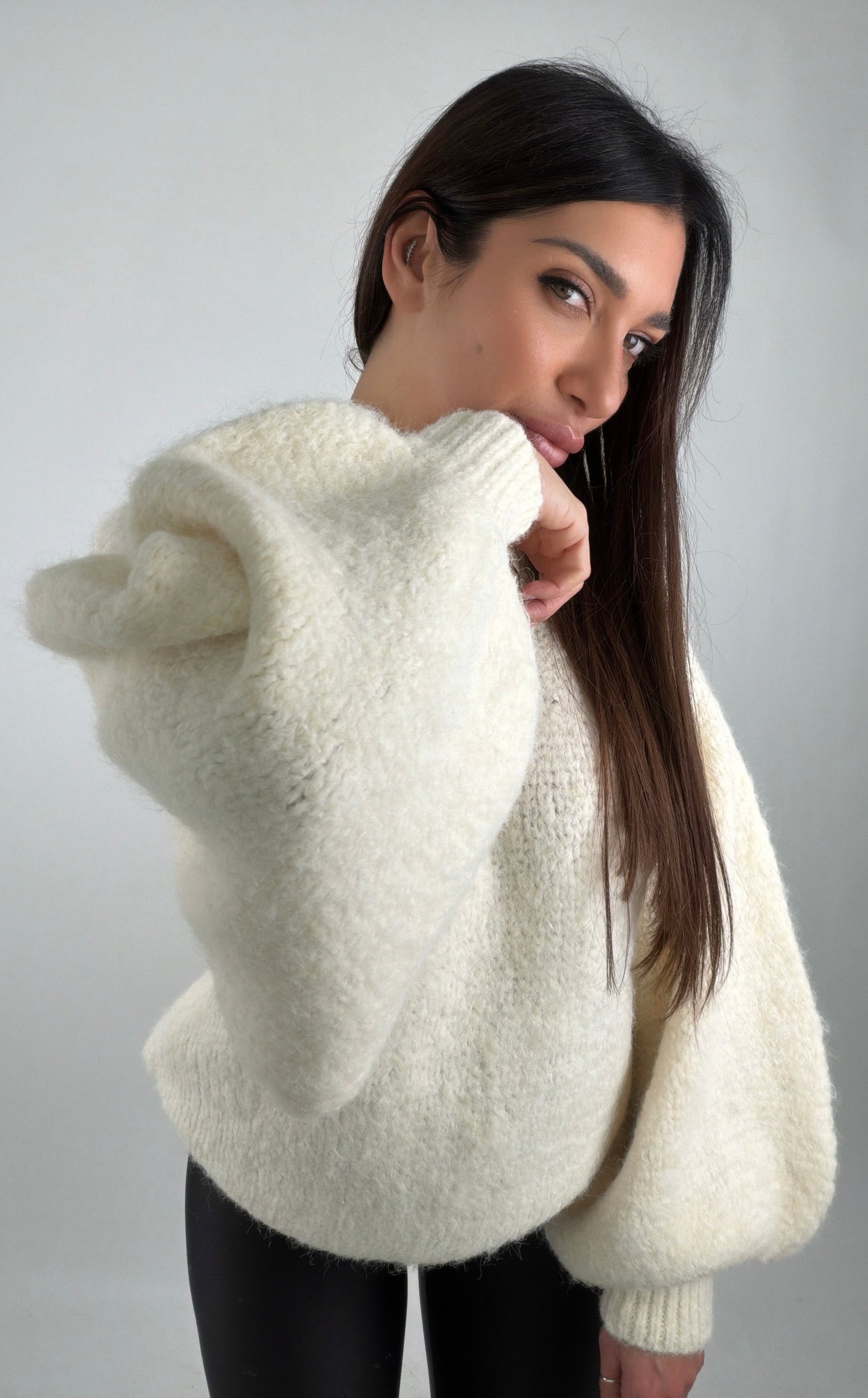 Maglioncino Manica Balloon