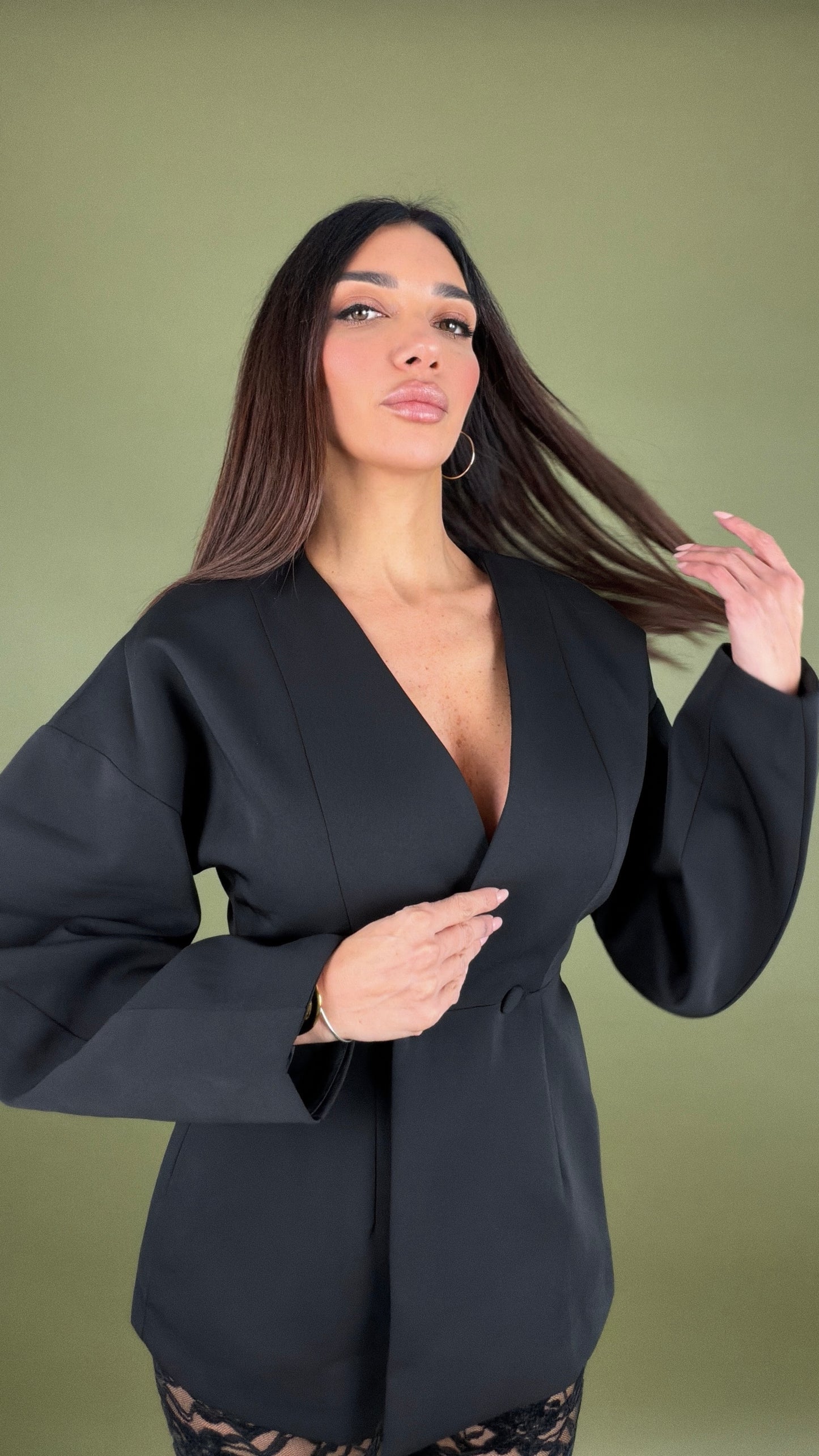 Giacca Manica Balloon