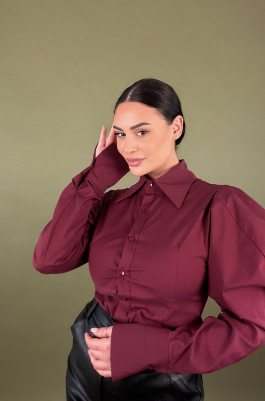 Camicia Manica Balloon