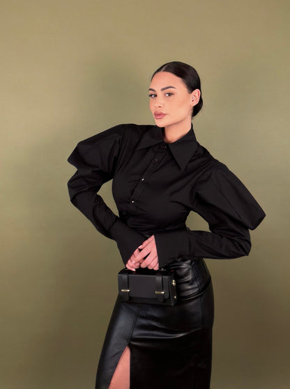 Camicia Manica Balloon