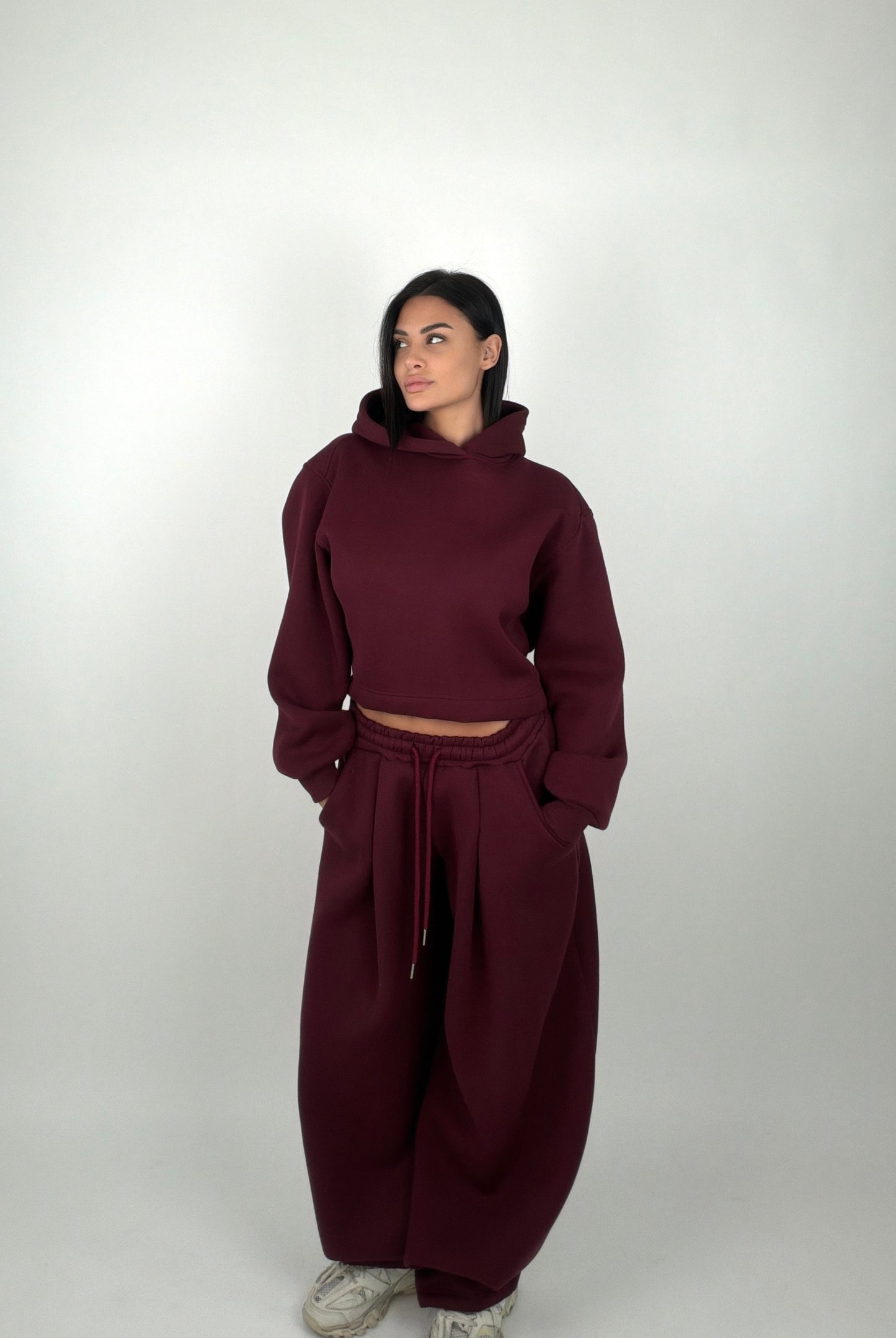 Tuta JustWest cappuccio