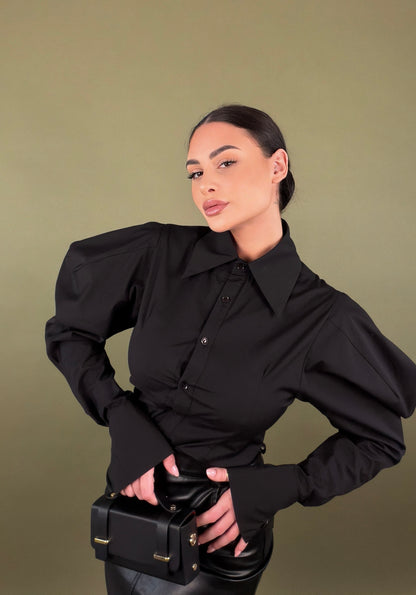 Camicia Manica Balloon