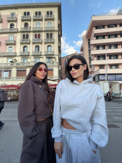 Tuta JustWest cappuccio