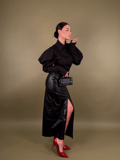 Camicia Manica Balloon